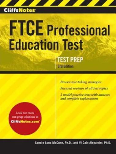 CliffsNotes FTCE Professional Education Test