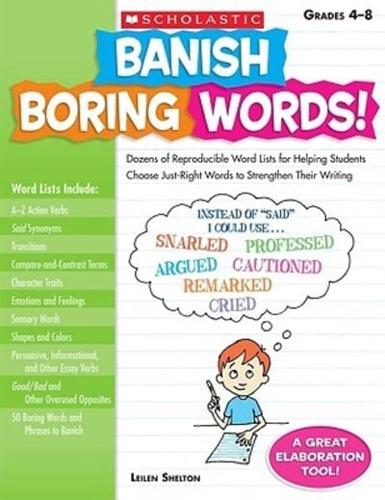 Banish Boring Words!, Grades 4-8