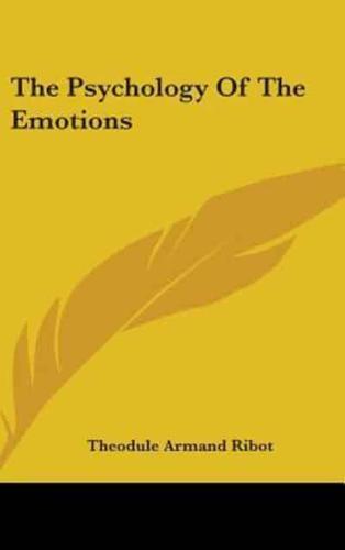 The Psychology Of The Emotions