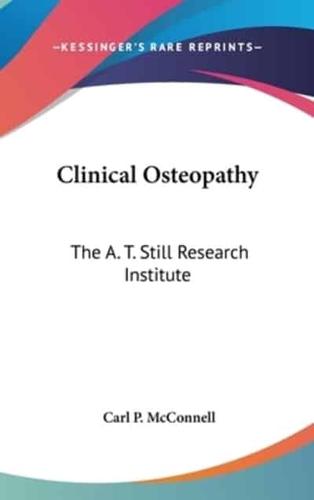 Clinical Osteopathy