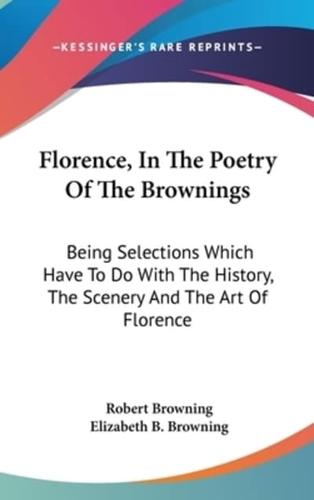 Florence, In The Poetry Of The Brownings