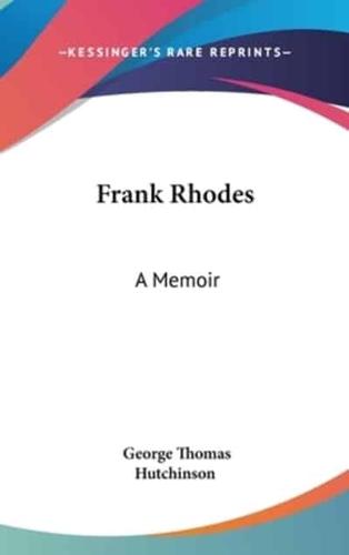 Frank Rhodes