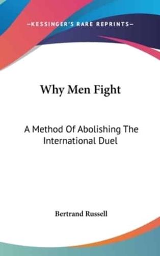 Why Men Fight