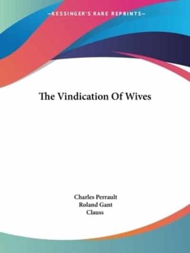 The Vindication Of Wives