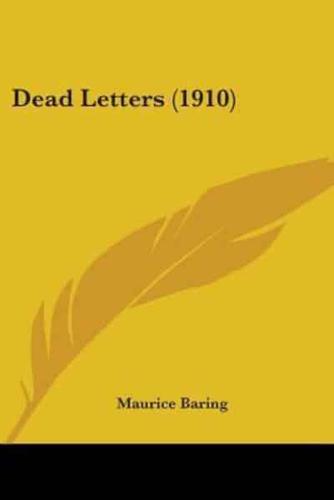 Dead Letters (1910)