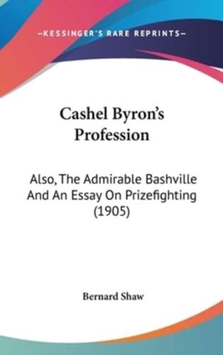 Cashel Byron's Profession