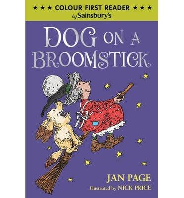 Dog on a Broomstick