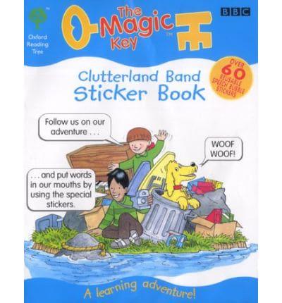 Clutterland Band Sticker Book