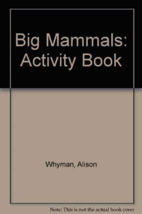 Large Mammals Activity Book