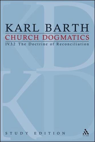 Church Dogmatics Study Edition 28