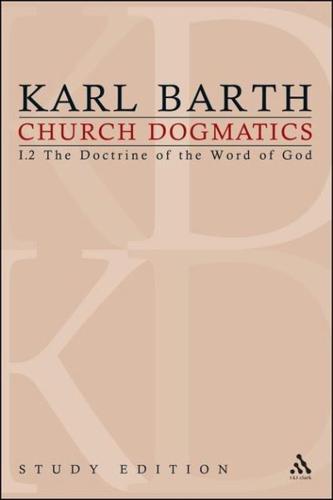 Church Dogmatics Study Edition 5