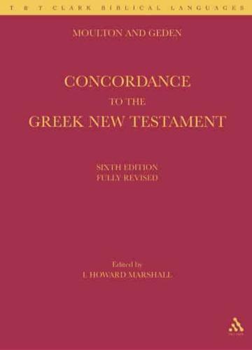 Moulton and Geden Concordance to the Greek New Testament