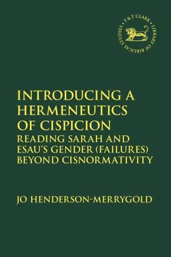 Introducing a Hermeneutics of Cispicion