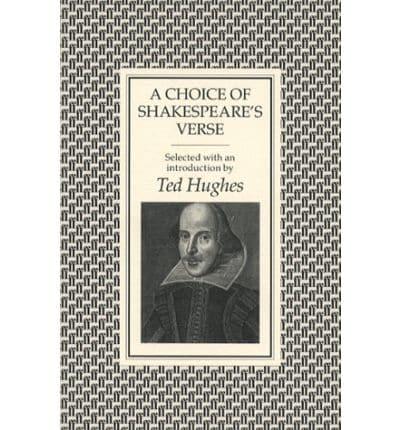 A Choice of Shakespeare's Verse