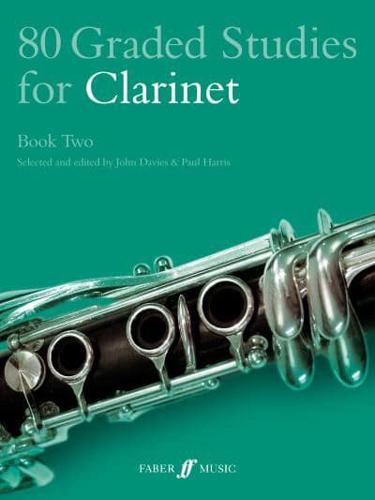 80 Graded Studies for Clarinet Book Two