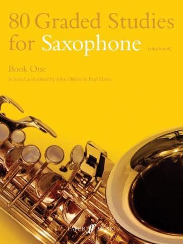 80 Graded Studies for Saxophone (Alto/tenor). Book One (1-46)