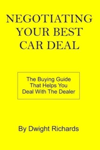 Negotiating Your Best Car Deal