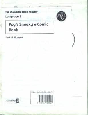 Pog's Sneaky E Comic Book. Level 1 Language