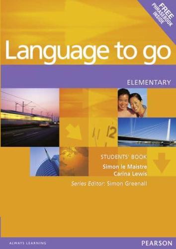 Language to Go. Elementary