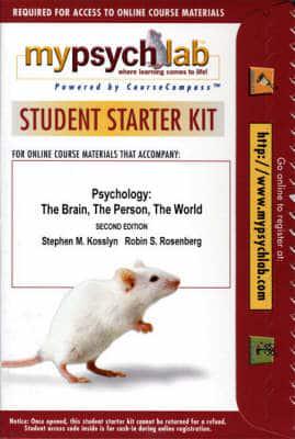 Online Course Pack: Kosslyn Psychology 2E With MyPsychLab 2E