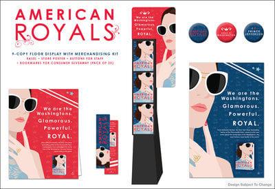 American Royals Indie Signed 9-Copy Floor Display With Merchandising Kit