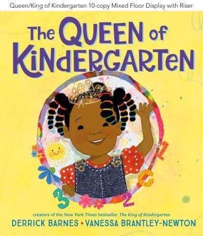 Queen/King of Kindergarten 10-Copy Mixed Floor Display With Riser