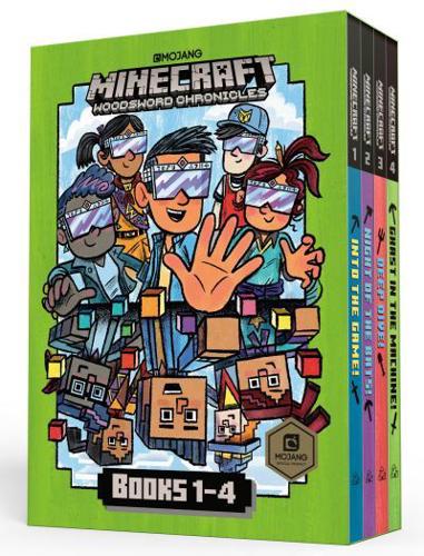Minecraft Woodsword Chronicles Box Set Books 1-4 (Minecraft). A Stepping Stone Book (TM)