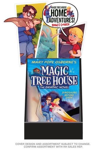Magic Tree House Read & CREATE Graphic Novels! 6-Copy Counter Display