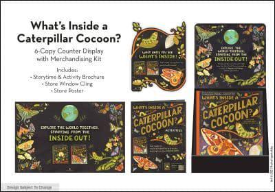 What's Inside a Caterpillar Cocoon? 6-Copy Counter Display With Merch Kit