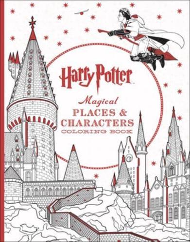 Harry Potter Magical Places & Characters Coloring Book