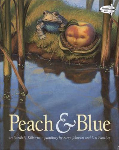 Peach and Blue
