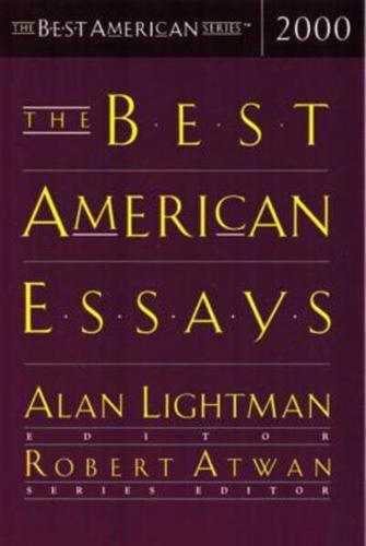 The Best American Essays 2000. Best American Essays