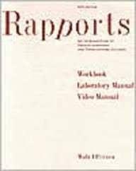 Workbook With Lab Manual and Video Manual for Walz/Piriou's Rapports, 5th