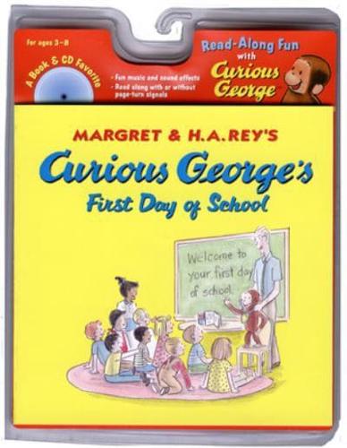 Curious George's First Day of School Book & CD. Curious George