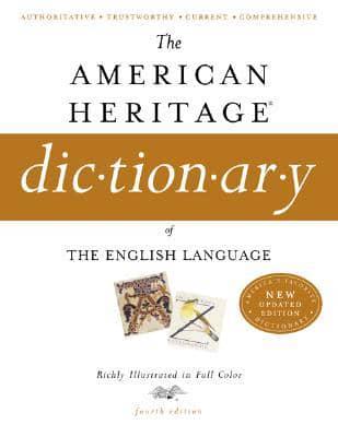 The American Heritage Dictionary of the English Language, Fourth Edition