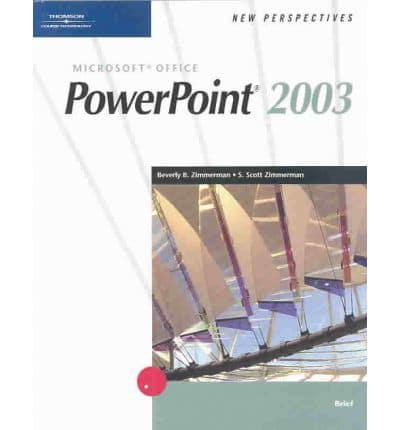 New Perspectives on Microsoft Office PowerPoint 2003
