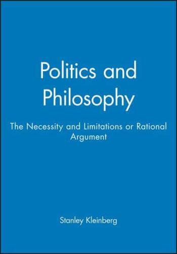 Politics and Philosophy