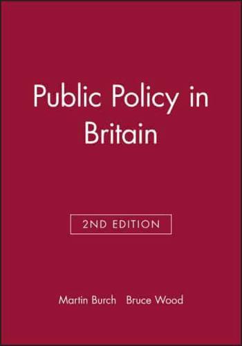 Public Policy in Britain