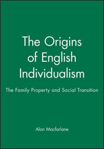 The Origins of English Individualism