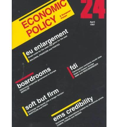 Economic Policy 24