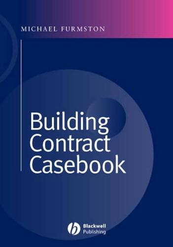 A Building Contract Casebook