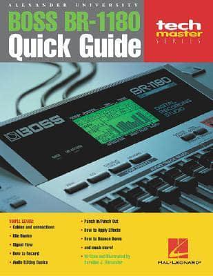 Boss Br-1180 Quick Guide