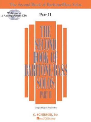 The Second Book of Baritone/Bass Solos Part II