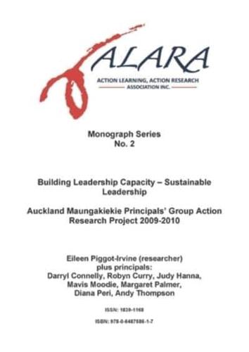 ALARA Monograph 2 Building Leadership Capacity - Sustainable Leadership