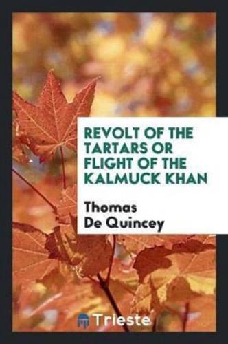 Revolt of the Tartars or Flight of the Kalmuck Khan