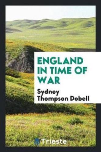 England in Time of War