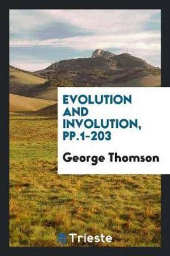 Evolution and Involution, pp.1-203