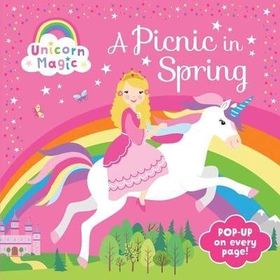 Unicorn Magic a Picnic in Spring: Pop-Up Book