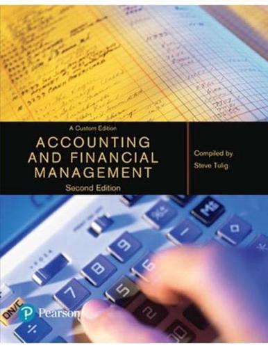 Accounting and Financial Management (Custom Edition)