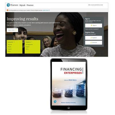 Financing Enterprises eBook + MyLab Finance (Custom Edition)